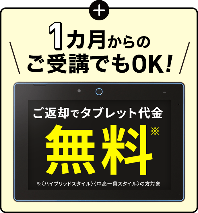 1月号キャンペーン実施中 | 進研ゼミ中学講座 | 中学生向け通信教育