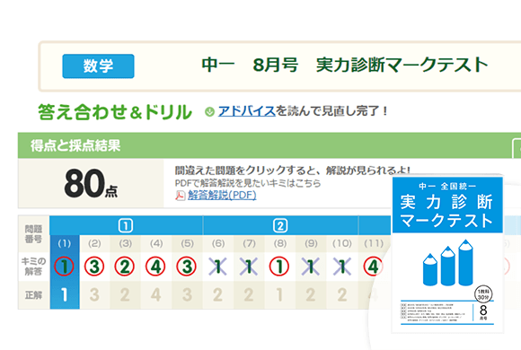 中一講座 進研ゼミ中学講座 中ゼミ