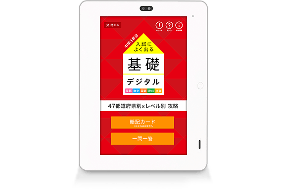 入試によく出るデジタル