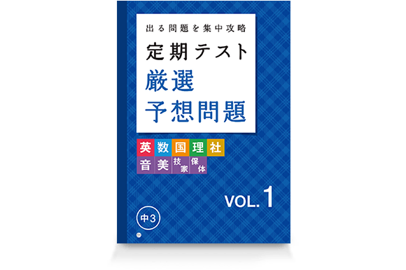 定期テスト 厳選予想問題