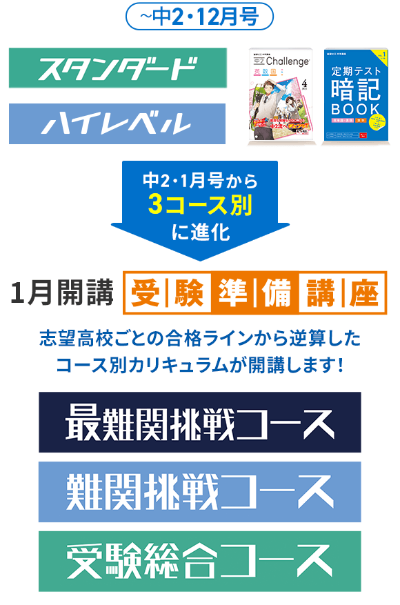 進研ゼミ中学講座☆中3☆入試対策 Challenge 2025年1年分埼玉 進研ゼミ中学講座☆中3☆入試対策 Challenge 2025年1年
