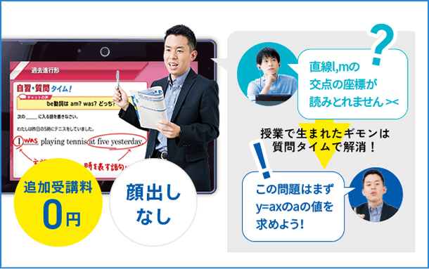 追加受講料0円 顔出しなし