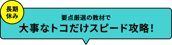 要点厳選のスピード演習で最短でおさらい完成！