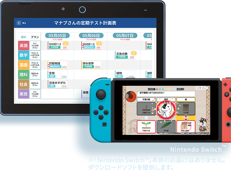 Nintendo Switch™ 「Nintendo Switch™」本体のお届けはありません。ダウンロードソフトを提供します。