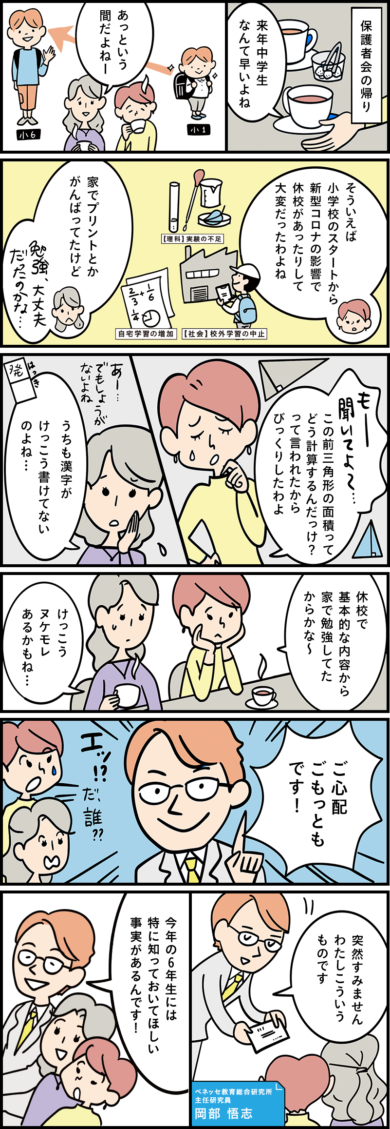 「小学校の基礎が身についているか」「中学の勉強についていけるか」