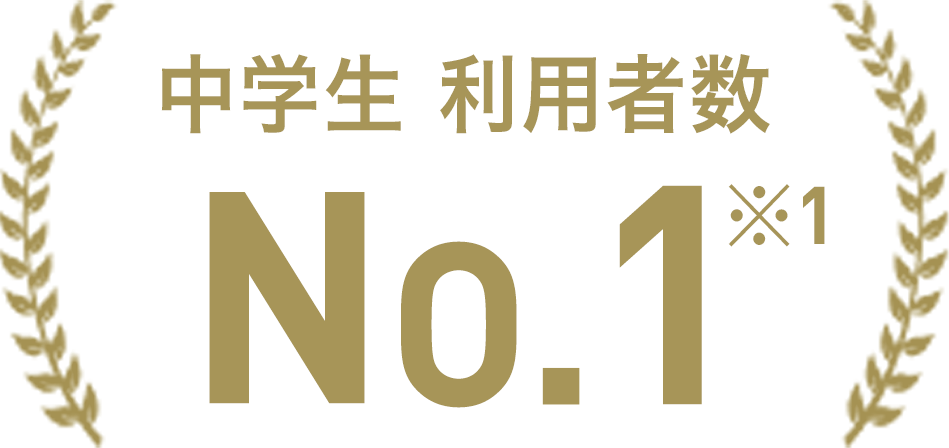 中学生利用者数No.1